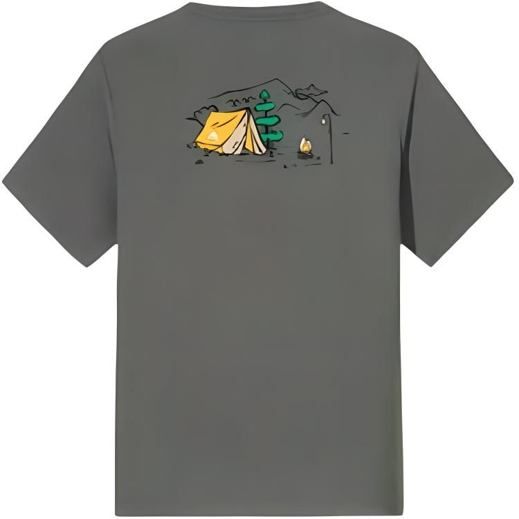 Anta Outdoor Series Sport Casual Simple Solid Color Round Neck Pullover Loose Short Sleeve T-Shirt Men T-Shirt Seaweed-Green 952526102-2