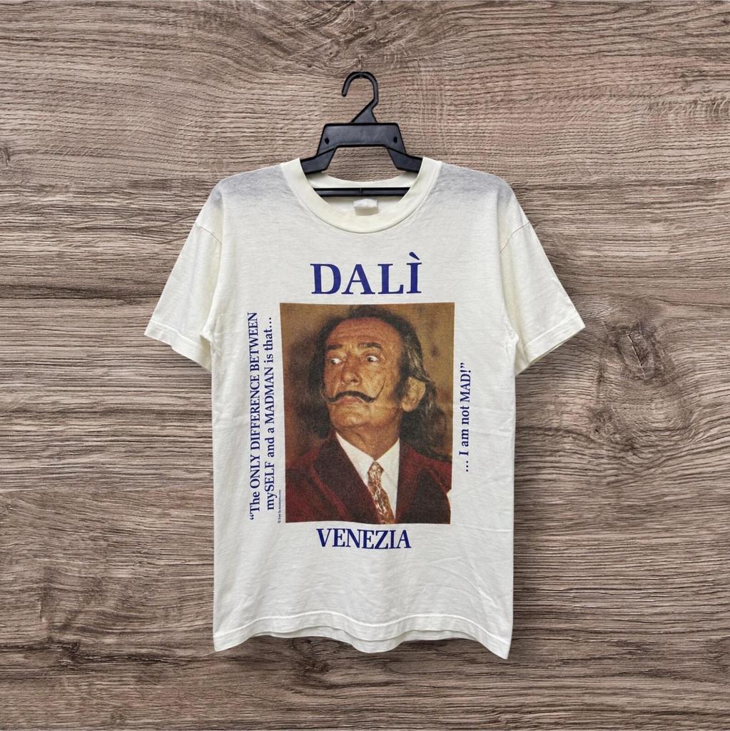 Vintage 90’s Salvador Dali Venezia Self Potraits / Surrealism / Wall Painting / Poster Pop / Art Tee / Menswear / Graphic Tee / Size M