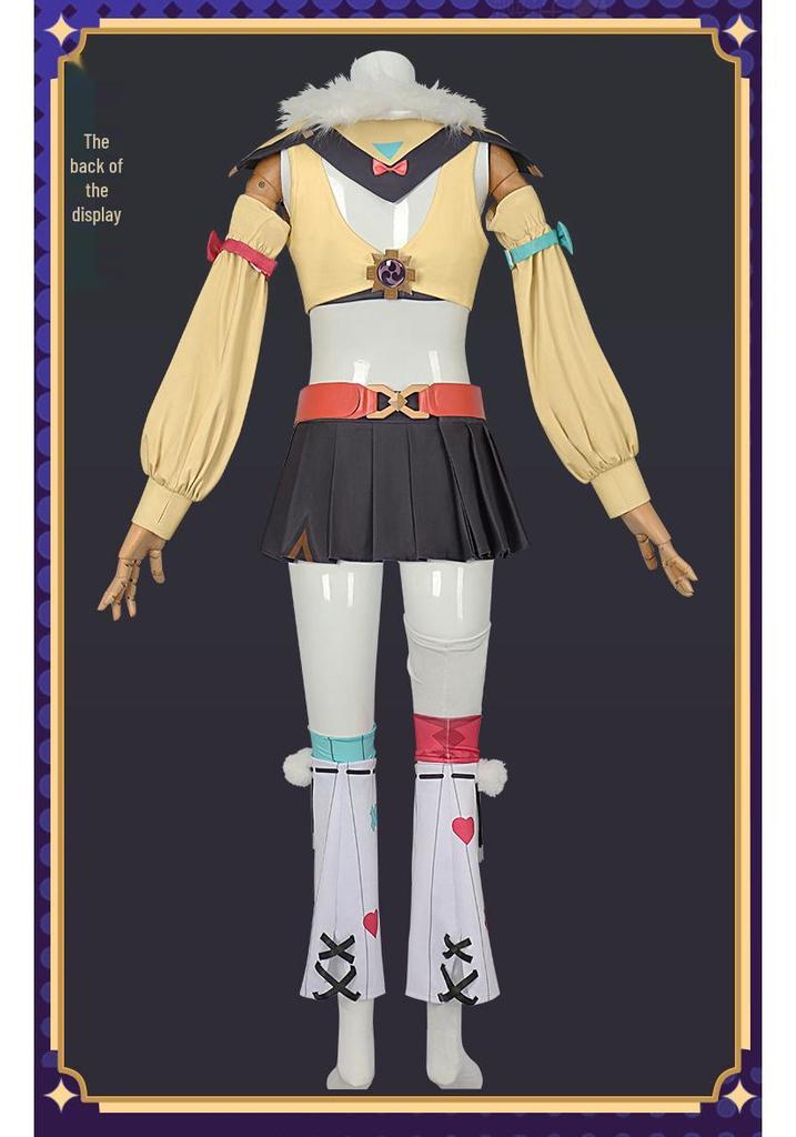 Genshin Impact Valesa Cosplay Costume - Anime Role-Playing Outfit