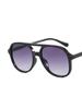 Retro Double Bridges Big Frame Sunglasses Women Oversized Square Gradient Eyewear Brand Designer Ultra-Light  Eyeglasses For Men