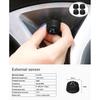 Solar TPMS Car Tire Pressure Alarm Monitor System Tyre Temp Digital Display Auto Security Alarm Systems with 4/6 sensors 8 BAR