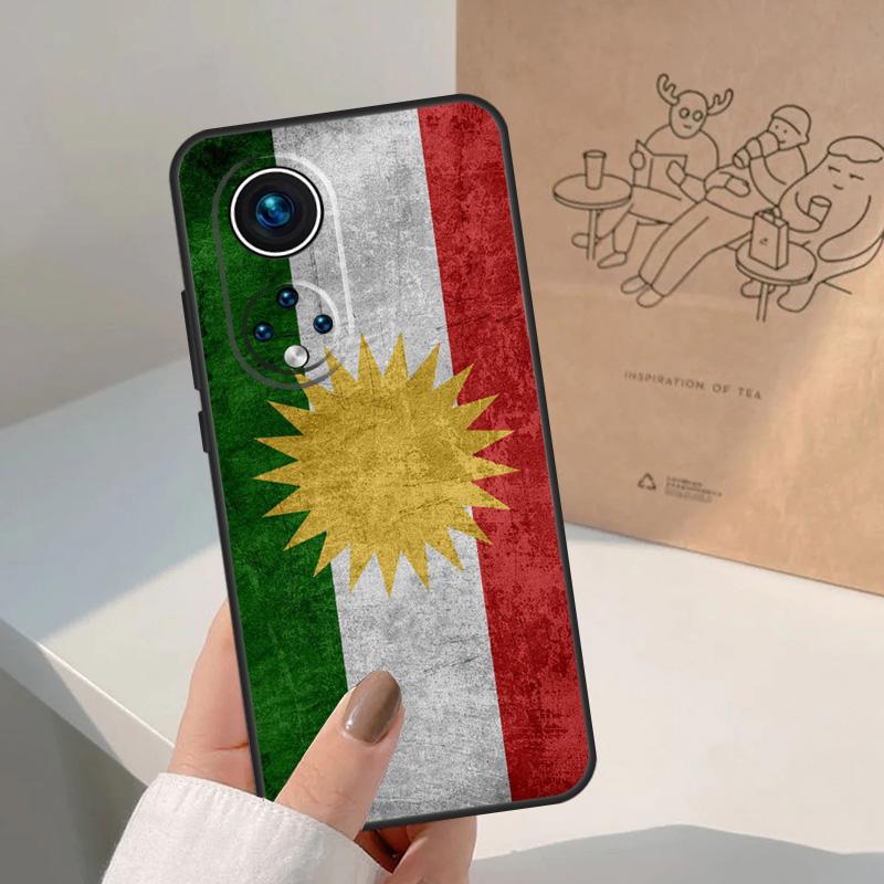 Kurdistan Flag For Honor Magic 7 Lite 5 6 8 Pro Case For Honor 400 200 90 70 50 X8c X8b X9a X9b X9c X9d Win