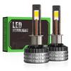 100W Four Copper Tube Led Car Light H7 High Power H1h11 Super Bright H4 Car Led Headlight 12V24V General Purpose Light