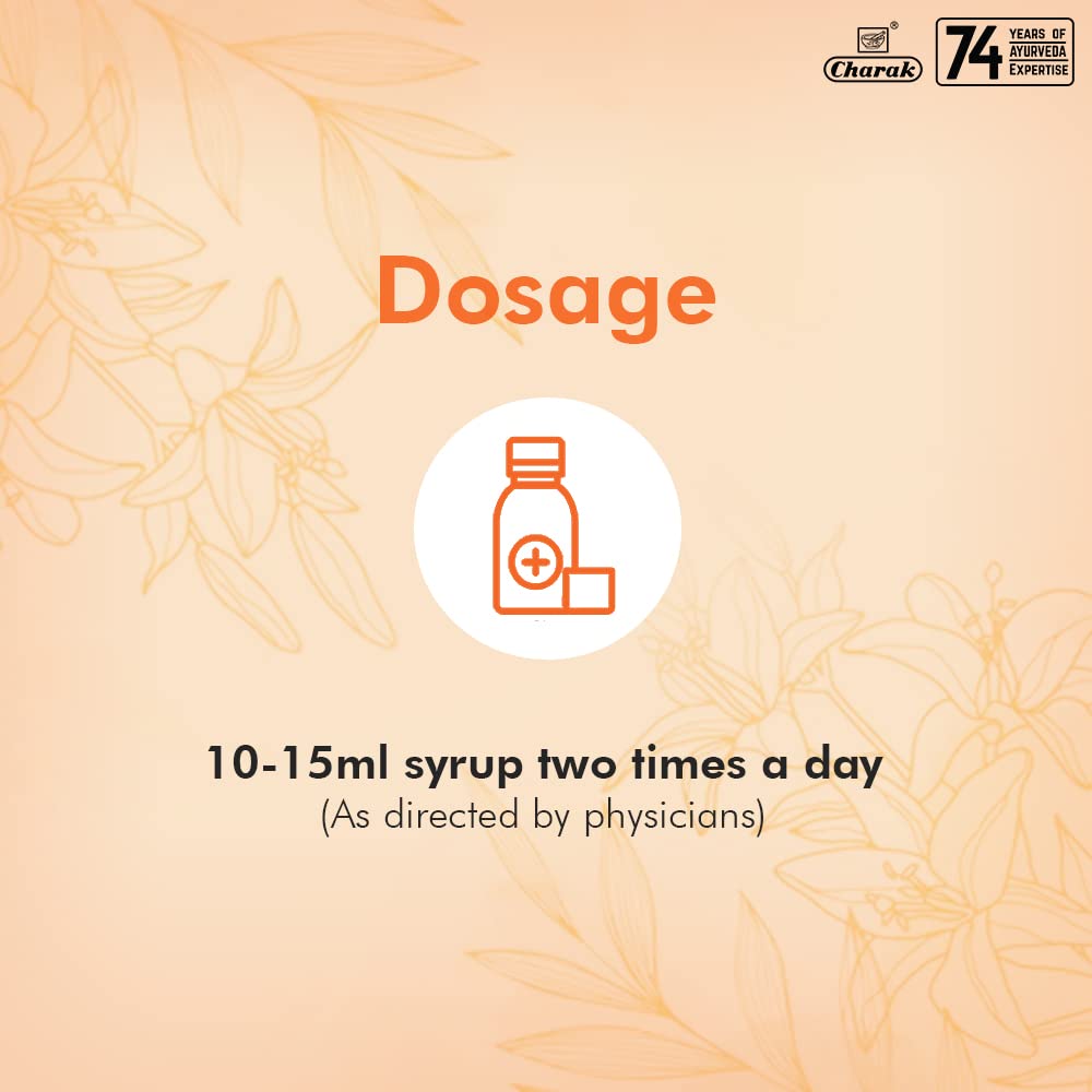 Charak Pharma Ojus Syrup 200 Ml X Pack of 2 | Natural Digestive Aid for Indigestion & Bloating Relief