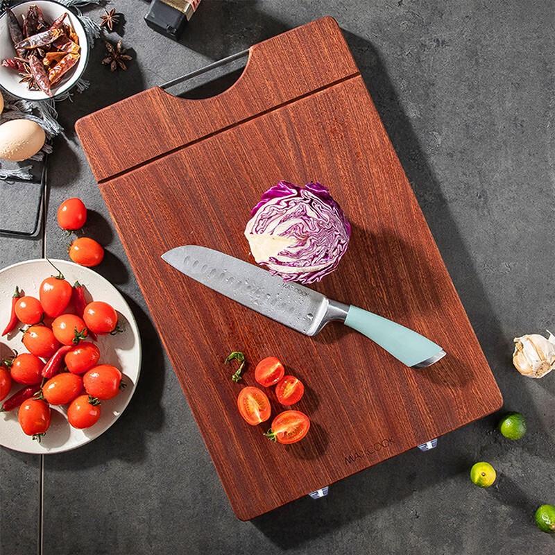 Mei Chu Solid Wenge Wood Cutting Board
