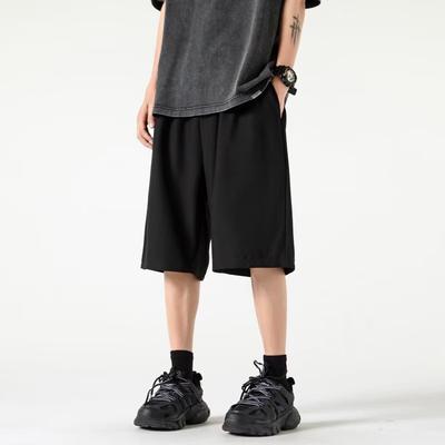 Shorts Herre Sommer Tide Premium Følelse Bokstav Fem Punkter Sport Allsidige Bukser Tenåring Mellomlange Bukser