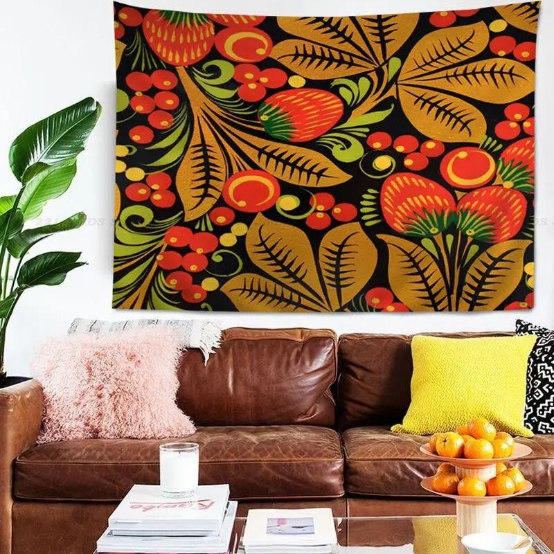 Office Living Room Tapestry Tropical Leaves Flower Wall Tapestry Home Wall Decoration Tapestry