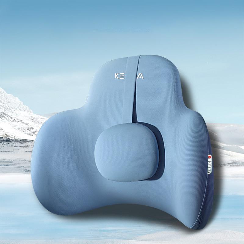 Universal Car Seat Cushion Cover Breathable Cool Bump Gel Fabric Car Seat Covers Massage Headrest Lumbar Pillow Auto Interior