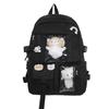 Mochila Euetiq Ita Bag, Bolsa Transparente, Feminina, JK, Otaku, Produtos Oshikatsu, Leve, Grande Capacidade, Preto