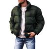 Men's Winter Cotton-padded Clothes, Winter Jackets, Stand-up Collar Down Cotton-padded Clothes, Thickened Men's Cotton-padded Jackets.