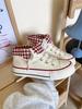 Fashion Small White Shoes Espadrilles For Women All-Match Casual Female Sneakers Autumn New Retro Fall Leisure Fabric Canvas Espadrille