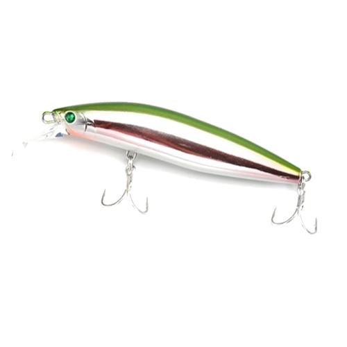 10cm 17g Hard ABS Floating Minnow Lure Freshwater Saltwater Bait for Carp Trout Bass Ocean River Lake Stream Tackle