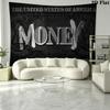 Currency Pattern Home Decor Tapestry, Wall Hanging, Decorative RV Wall Cloth.MGT0918313