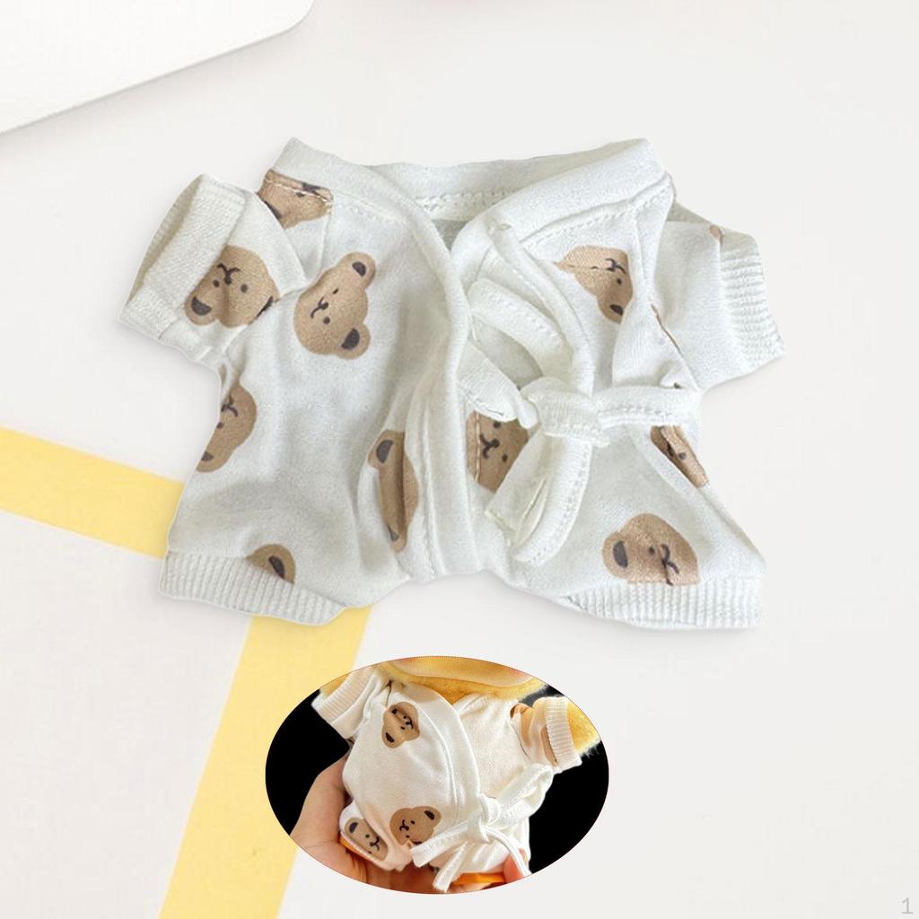 Plush Doll Clothes Set for 15cm Dolls