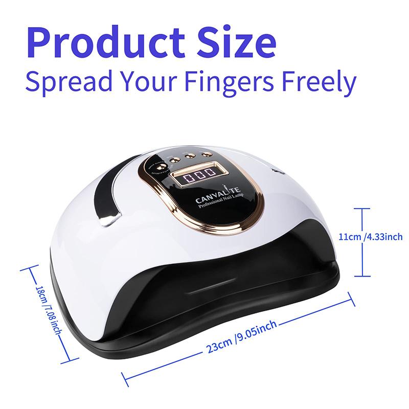 Professional 168W 36 LED UV Nail Lamp Dryer High Quality Sun UV LED Fast Dryer for Manicure Salon Digital Timing Electric