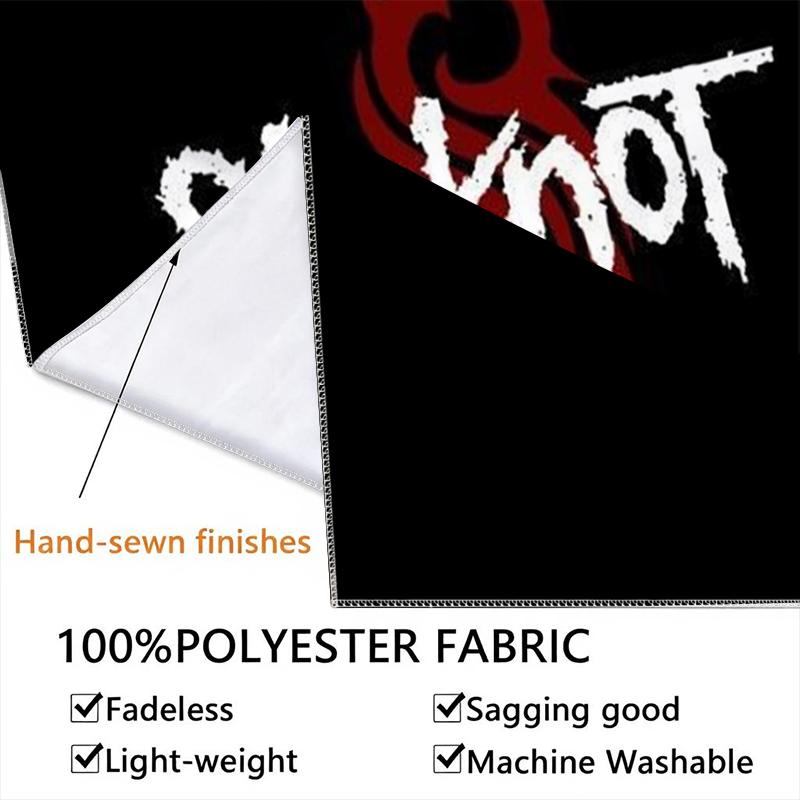 Slipknot Wall Tapestry Aesthetic Wall Hanging Printed Fabric Blanket Decorative Tapestries for Bedroom Living Room Home Decor