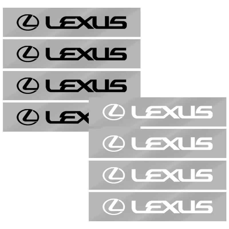 8 ks Nálepka na dveře auta Ochranná fólie proti poškrábání kliky auta Styling auta Pro Lexus IS250 Ct200h ES300h RX350 IS300h NX300h UX
