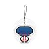 Pixel Panty Stocking with Garterbelt Phone Straps Key Charms Cosplay Props Bag Accessories Scanty Cartoon Pendant Festival Gift
