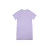 New MLB Short Sleeved Dresses Women's Purple 3FOP00423-07LDL