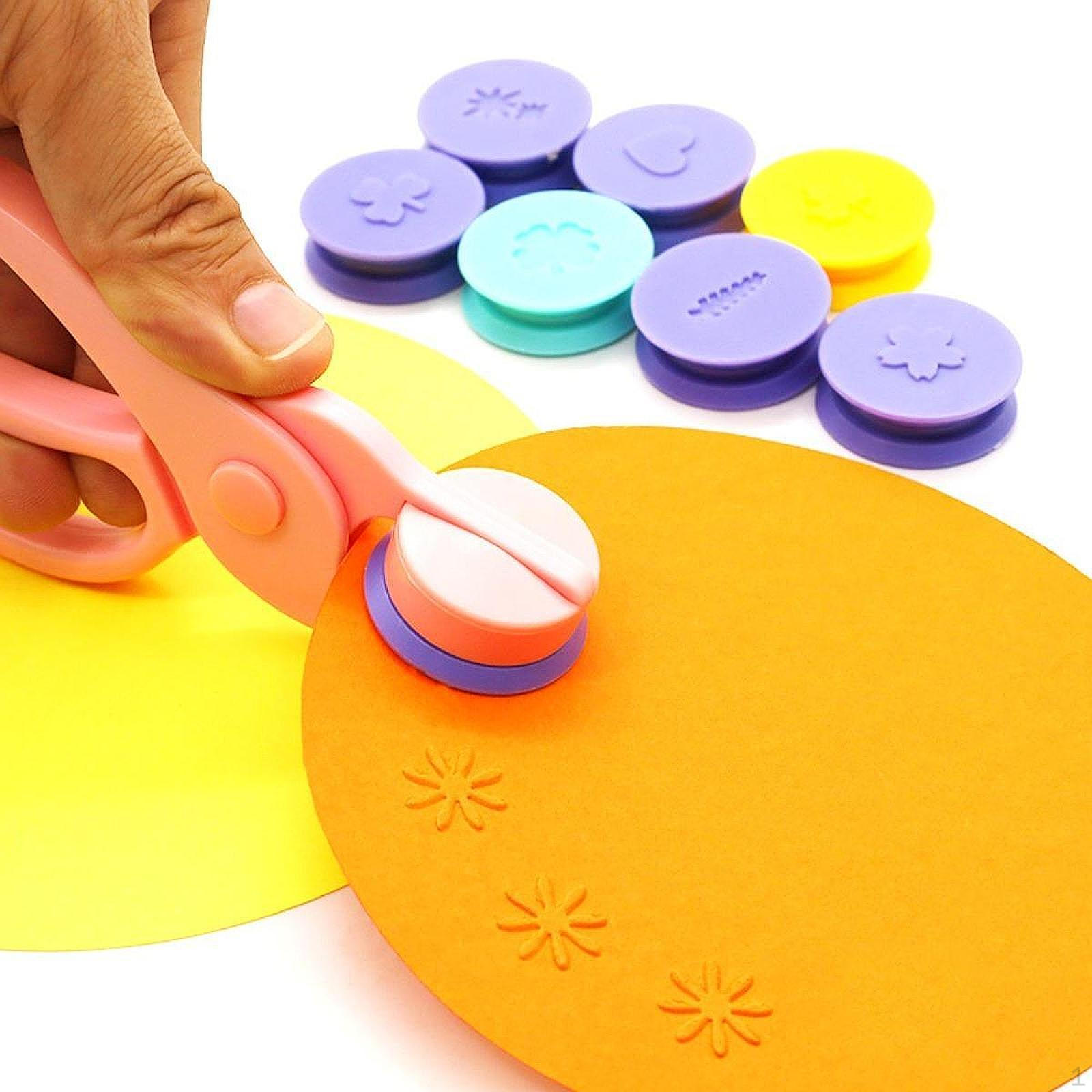 

Детский набор для тиснения, ручной инструмент «сделай сам», удобный для переноски, тиснитель для скрапбукинга и крафт-бумаги для детской комнаты 5PCS