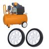 2PCS Air Compressor Wheel ABS and Rubber Universal Air Compressor Wheel Replacement