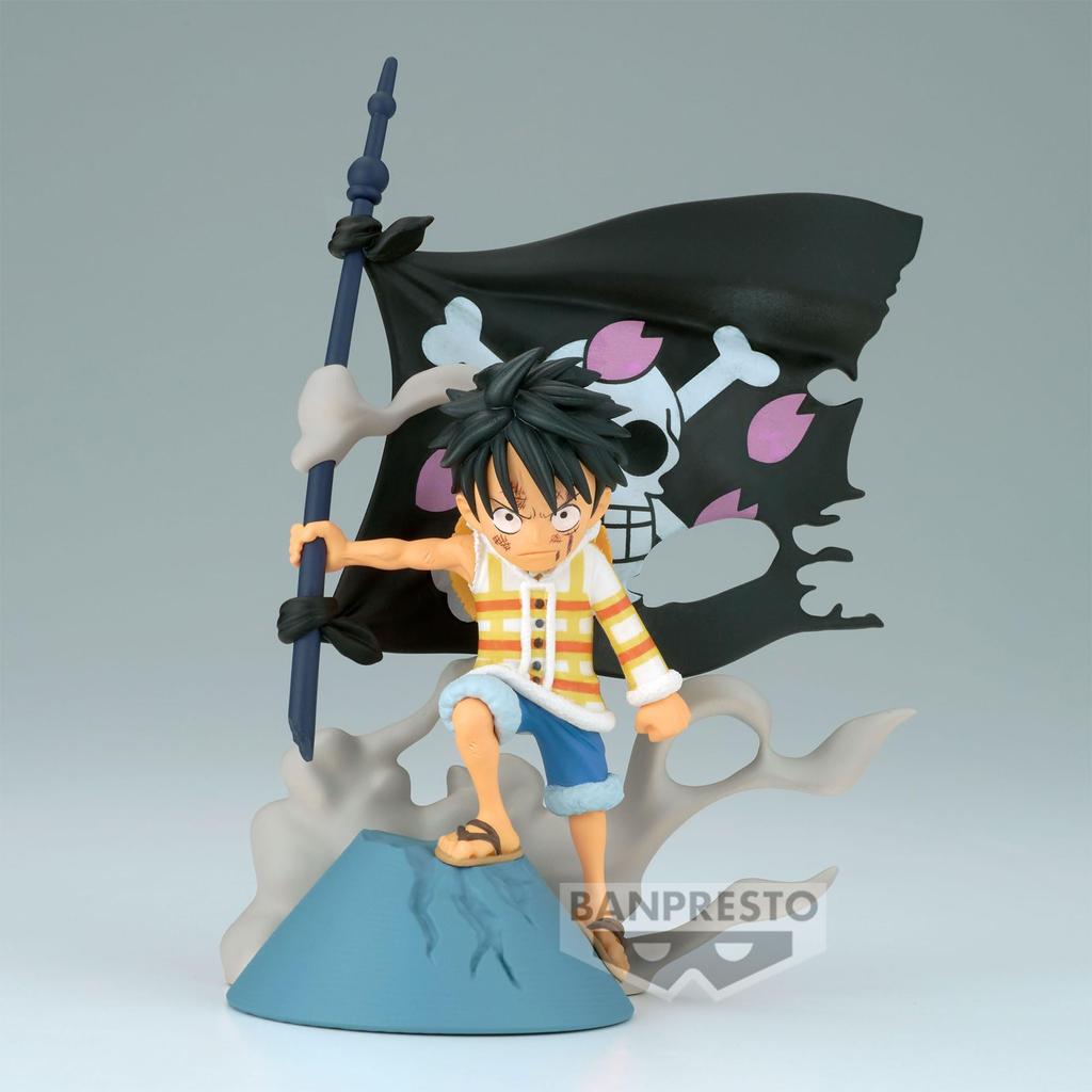 One Piece World Collectible Figure Log Stories Luffy