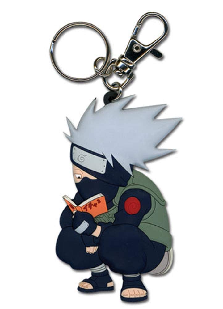 Keychain Naruto NARUTO Kakashi 2 Icha Icha (Rubber) [Hatake (Chibi Ver. Paradise)] [ ]