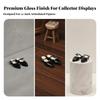 Doll Flats Lifelike Toy Shoes Glossy for Action Figure Customizers