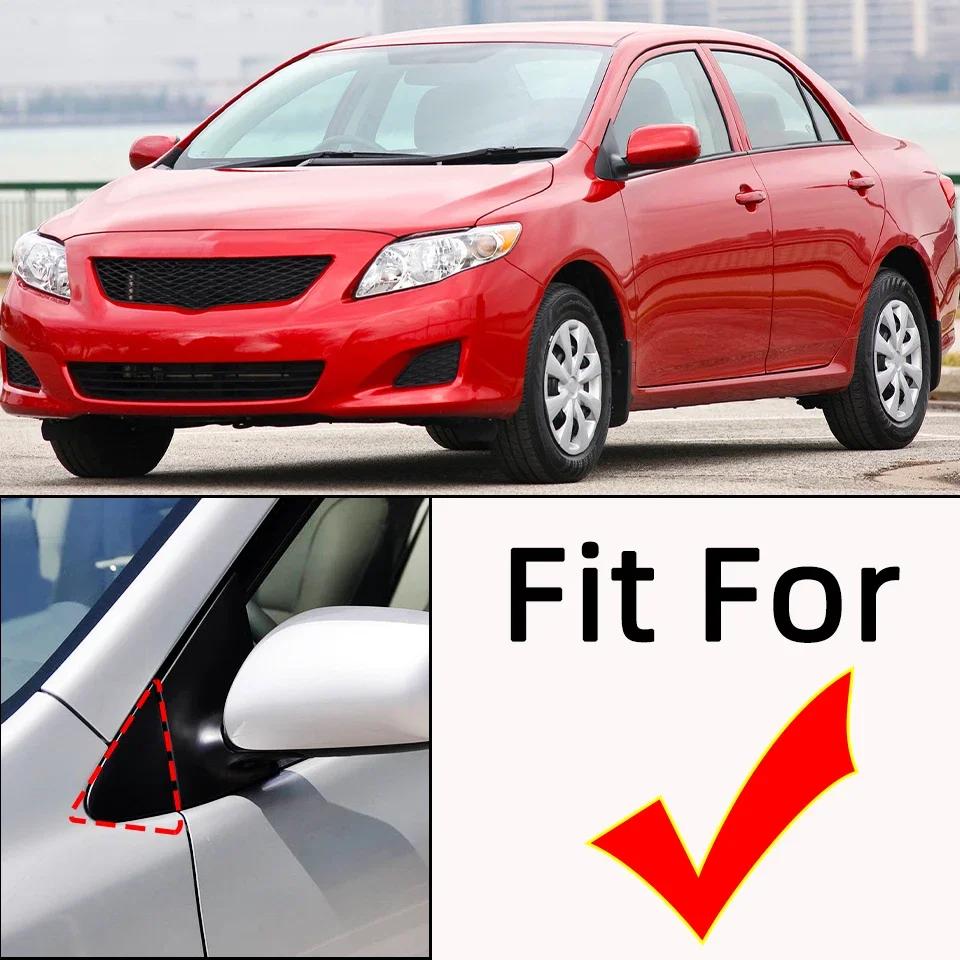 For Toyota Corolla 2007 2008 2009 2010 2011 2012 2013 60118-02060 Left Right Side View Mirror Corner Triangle Fender Cover Trim