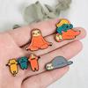Cute Cartoon Sloth Brooch Pin Women Men Cowboy Badge Fashion Brooch Collar Pins