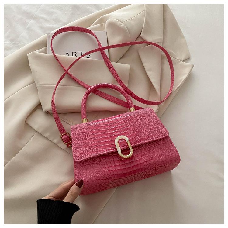 Women's 2024 Fashion Niche Textured Small Square Bag - Versatile Shoulder & Crossbody Handbag