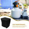 Outdoor Water Pump Cover Waterproof Garden Filter Pump Cover for Sand Filter Pool Equipment Winter Protection Easy Maintenance
