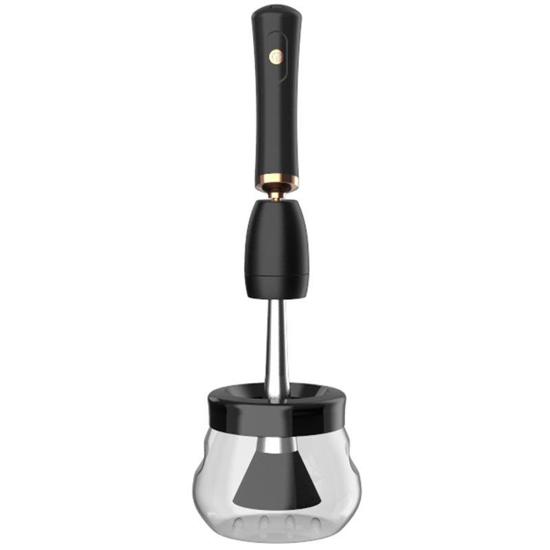 USB Rechargeable Electric Makeup Brush Cleaner & Spin-Dry Scrubber