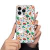 Apple iPhone Case for Models 11-16 Pro Max: Transparent, Full Coverage, Christmas Theme
