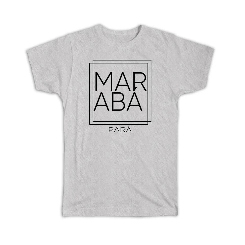 

Gift T-Shirt : MARABa Para Square Modern Minimalist Font M