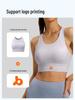 Stoßfester Damen-Sport-BH in I-Form - Elastisches Nylon-Tanktop für Yoga, Laufen & Fitness