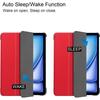 Coque + Verre Trempé - pour iPad Air 11 Pouces - Rouge - Protection Slim - Fonction Support - 2024/2025