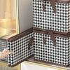 50x30x26CM Storage Box Non-Woven+PP Board Foldable Closet Organizer Bin