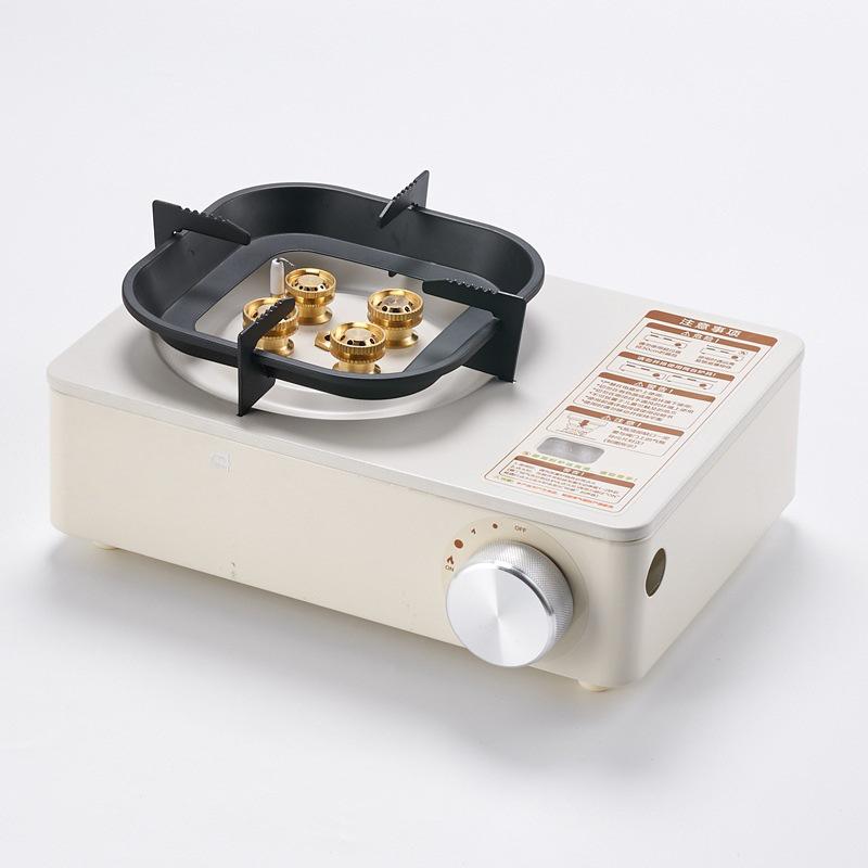 Korean-Style Portable Explosion-Proof Four-Burner Gas Stove