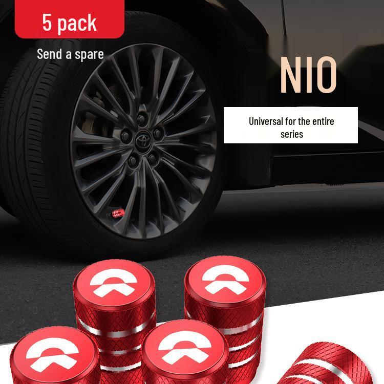 NIO Car Valve Stem Caps for ES8/ES6/EC6/ET5/ET7/ES7/EC7 Models