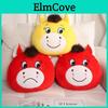 Office Horse Cartoon Embroidered Cushion With Pp Cotton Filling For Home Decor