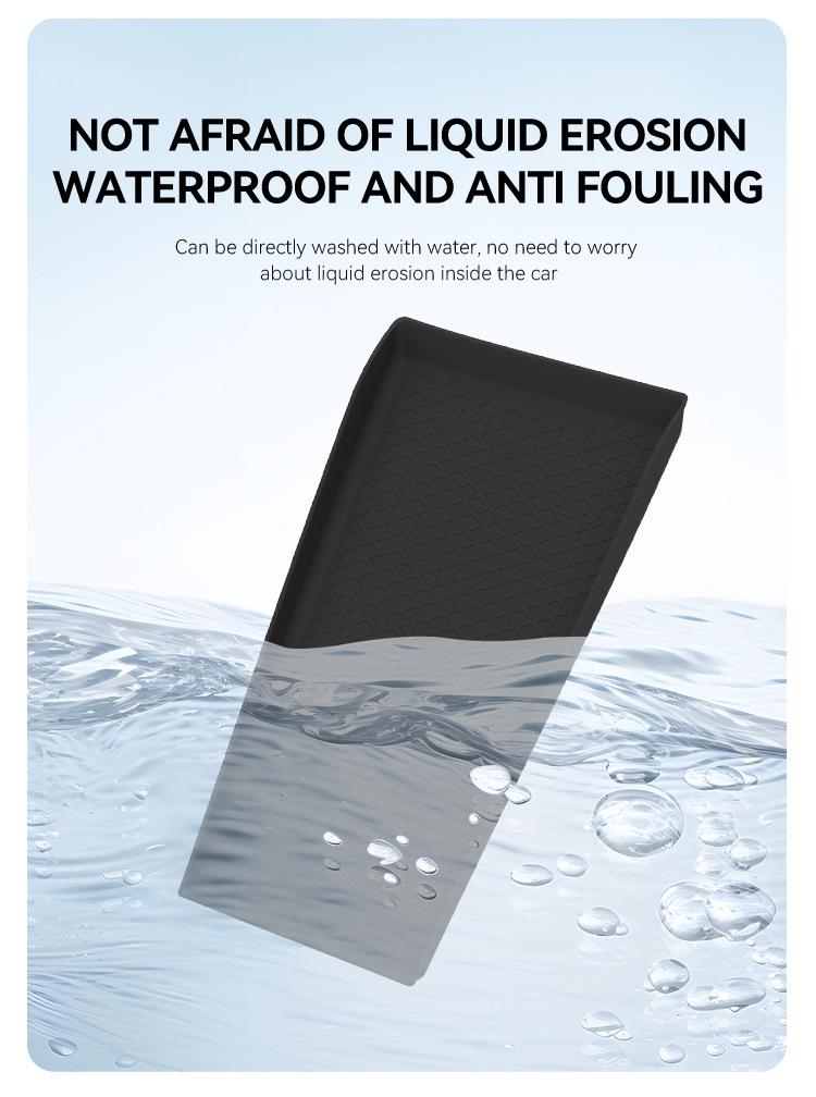 Silicone Anti-slip Dustproof Mat for Second Row Seat, Compatible with 25 Road Prelude Models