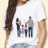 Mothers Day Theme Cute Cartoon Trend ShortSleeved Womens TShirt Polyester Fabric Simple AGeneration Style