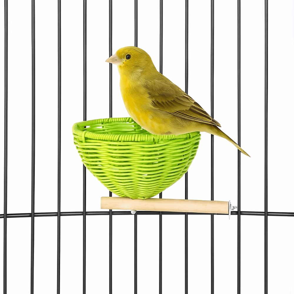 Bite Resistant Hanging Bird House Wear-resistant Handwoven Bird House  Balcony