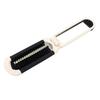 Folding Hair Brush with Mirror Portable Lightweight Pocket Size Massage Comb Hair Brush for Travel Cream White