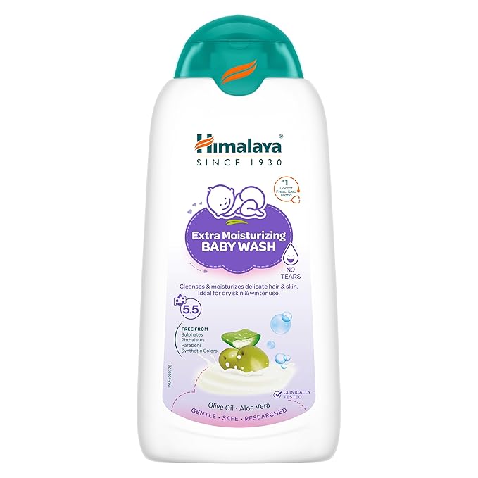 Himalaya Baby Care Extra Moisturizing Baby Wash, 200ml 200 ML
