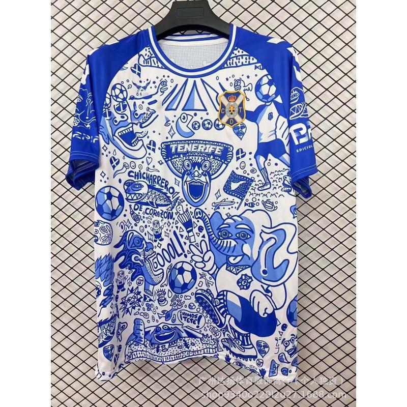 ''-'' Schalke 04 Tenerife Eintracht Frankfurt Soccer Jersey Fan Version Bundesliga Short Sleeve Football Shirt