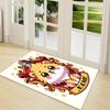 Custom Name Gryffindor Pride Fire Carpet Rug Customizable Soft Washable Anti-Slip Home Living Room Sofa Mats Personalized Rug. 090985