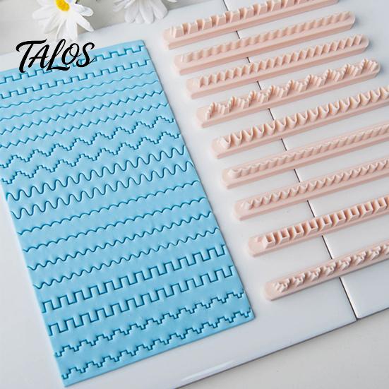 Clay Stripe Cutter Polymer Cutter, Tool, Wavy Geometric Line for Jewelry Making, Crafting Projects