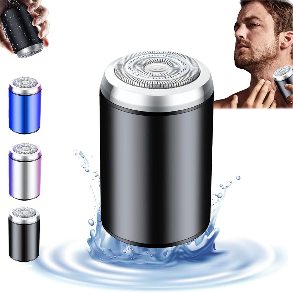 Electric Shaver, Portable Electric Shaver, Pocket Size Washable Electric, USB Rechargeable Waterproof Shaver Electric Beard For Car.